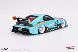 Mazda  - RX-7 2024 blue - 1:18 - Top Speed - TS0543 - TS0543 | Toms Modelautos