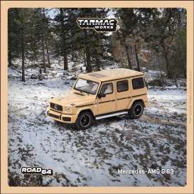 Mercedes Benz  - AMG G63 brown - 1:64 - Tarmac - T64R-040-BR - TC-T64R-040-BR | Toms Modelautos