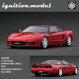 Honda  - NSX red - 1:18 - Ignition - IG3486 - IG3486 | Toms Modelautos