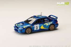 Subaru  - Impreza blue - 1:43 - Hobby Japan - HJR431002A - HJR431002A | Toms Modelautos