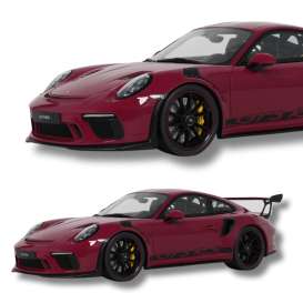 Porsche  - 911 2019 pink - 1:18 - GT Spirit - GT911 - GT911 | Toms Modelautos