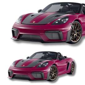 Porsche  - 718 2023 pink - 1:18 - GT Spirit - GT486 - GT486 | Toms Modelautos
