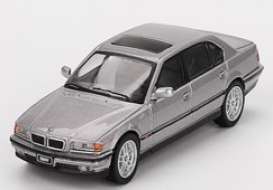 BMW  - E38 2000 silver - 1:64 - Mini GT - 00792-R - MGT00792rhd | Toms Modelautos