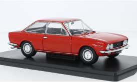 Fiat  - 1970 Red - 1:24 - Magazine Models - PTVQ18 - mag24fiat124Sport1600r | Toms Modelautos