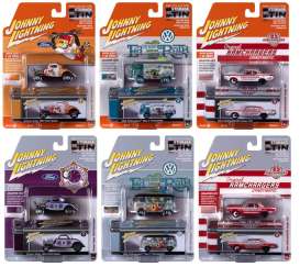 Assortment/ Mix  - Collectors Tin series 13 various - 1:64 - Johnny Lightning - CT013 - JLCT013 | Toms Modelautos