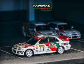 Mitsubishi  - Lancer Evo II various - 1:64 - Tarmac - T64G-049-95MCR11 - TC-T64G-049-95MCR11 | Toms Modelautos