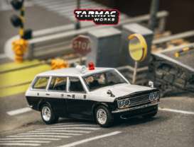 Datsun  - Bluebird 510 Wagon white/black - 1:64 - Tarmac - T64G-026-PC - TC-T64G-026-PC | Toms Modelautos