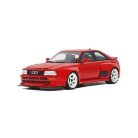 Audi  - 80 Coupe 2021 red - 1:18 - OttOmobile Miniatures - OT1068 - otto1068 | Toms Modelautos