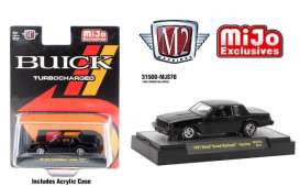 Buick  - Grand National Custom 1987 black - 1:64 - M2 Machines - 31500-MJS70 - M2-31500MJS70 | Toms Modelautos