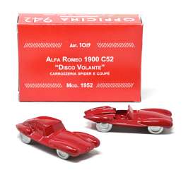 Alfa Romeo  - 1900 Red - 1:76 - Officina 942 - 3019 - Off3019 | Toms Modelautos