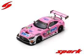 Mercedes Benz AMG - GT3 2023 silver - 1:43 - Spark - sg936 - spasg936 | Toms Modelautos