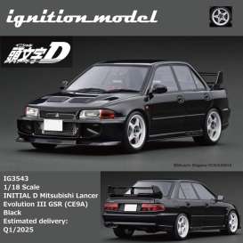 Mitsubishi  - Lancer Evolution III GSR black - 1:18 - Ignition - IG3543 - IG3543 | Toms Modelautos