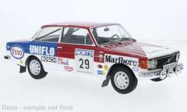 Volvo  - 142 1973 white/red/blue - 1:18 - MCG - MCG18528 - MCG18528 | Toms Modelautos