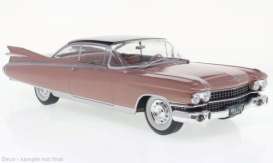 Cadillac  - Eldorado Seville 1959 light pink - 1:24 - Whitebox - 124235 - WB124235 | Toms Modelautos