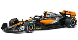 McLaren  - MCL60 2023 orange/black - 1:43 - Solido - 4317801 - soli4317801 | Toms Modelautos