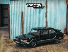 Saab  - 900 Turbo black - 1:64 - Tarmac - T64G-056-BK - TC-T64G-056-BK | Toms Modelautos