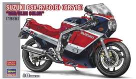 Suzuki  - GSX R750  - 1:12 - Hasegawa - 21741 - has21741 | Toms Modelautos