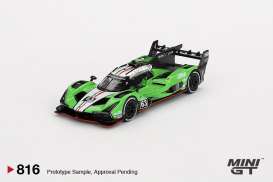 Lamborghini  - SC63 2024 green/black - 1:64 - Mini GT - 00816-L - MGT00816lhd | Toms Modelautos