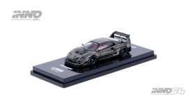 LB Works  - F40 chrome black - 1:64 - Inno Models - in64-LBWKF40-CHB - in64-LBWKF40-CHB | Toms Modelautos