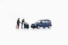 Mazda  - Demio light purple-blue - 1:64 - BM Creations - 64B0321 - BM64B0321 | Toms Modelautos