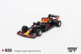 Red Bull Racing   - RB16B 2021 blue/red/yellow - 1:64 - Mini GT - 00835 - MGT00835 | Toms Modelautos