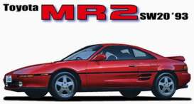 Toyota  - MR2 1993  - 1:24 - Fujimi - 047300 - fuji047300 | Toms Modelautos