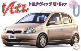 Toyota  - Vitz U  - 1:24 - Fujimi - 047386 - fuji047386 | Toms Modelautos