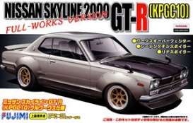 Nissan  - Skyline 2000 GT-R (KPGC10)   - 1:24 - Fujimi - 046709 - fuji046709 | Toms Modelautos