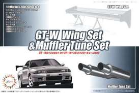   - GT-W Wing Set and Muffler Tune  - 1:24 - Fujimi - 116631 - fuji116631 | Toms Modelautos