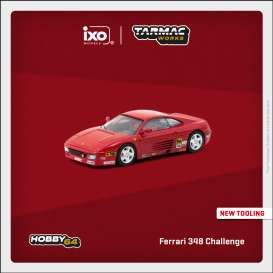 Ferrari  - 348 Challenge red - 1:64 - Tarmac - T64-082-PRE - TC-T64-082-PRE | Toms Modelautos