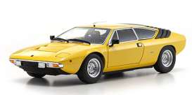 Lamborghini  - Urraco  yellow - 1:18 - Kyosho - 08446GY - kyo08446GY | Toms Modelautos