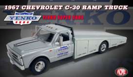 Chevrolet  - C-30 Ramp Truck 1967 grey - 1:18 - Acme Diecast - 1801712 - acme1801712 | Toms Modelautos