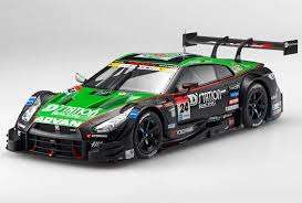 Nissan  - GT-R 2015 black/green - 1:18 - Ebbro - 81040 - ebb81040 | Toms Modelautos