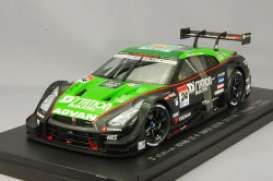 Nissan  - GT-R 2015 green/black - 1:18 - Ebbro - 81025 - ebb81025 | Toms Modelautos