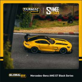 Mercedes Benz  - AMG GT yellow - 1:64 - Tarmac - T64G-042-SHMEE - TC-T64G-042-SHMEE | Toms Modelautos