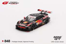 Honda  - NSX GT 2022 black/red/yellow - 1:64 - Mini GT - 00848-BL - MGT00848-BL | Toms Modelautos