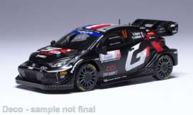 Toyota  - Yaris  2024 black/red/white - 1:43 - IXO Models - ram932 - ixram932 | Toms Modelautos