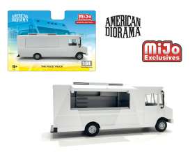 Foodtruck  - white - 1:64 - American Diorama - 70200MJ - AD70200MJ | Toms Modelautos