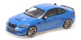 BMW  - M2 2020 blaue metallic - 1:18 - Minichamps - 155021027 - mc155021027 | Toms Modelautos