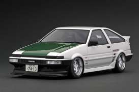 Toyota  - Sprinter Trueno white/black - 1:18 - Ignition - IG3489 - IG3489 | Toms Modelautos