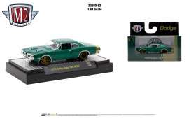 Dodge  - Super Bee HEMI 1970 green - 1:64 - M2 Machines - 32600R82-1970 - M2-32600R82-1970 | Toms Modelautos