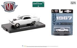 Chevrolet  - Nova SS 1967 white/black - 1:64 - M2 Machines - 11228R116-1967 - M2-11228R116-1967 | Toms Modelautos