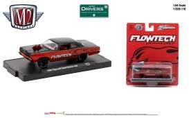 Plymouth  - Road Runner 1969 red/black - 1:64 - M2 Machines - 11228R116-1969 - M2-11228R116-1969 | Toms Modelautos