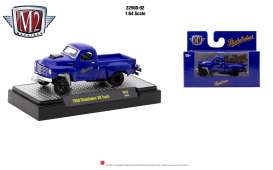 Studebaker  -  2R Truck 1950 blue - 1:64 - M2 Machines - 32500R92-1950 - M2-32500R92-1950 | Toms Modelautos