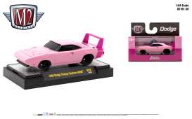 Dodge  - Charger Daytona HEMI 1969 pink - 1:64 - M2 Machines - 82161R28-1969 - M2-82161R28-1969 | Toms Modelautos