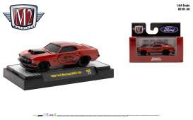 Ford  - Mustang Boss 429 1969 red/black - 1:64 - M2 Machines - 82161R28-Ford - M2-82161R28-Ford | Toms Modelautos