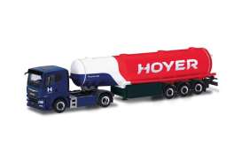 MAN  - TGS blue/red - 1:87 - Herpa Trucks - H318136 - herpa318136 | Toms Modelautos