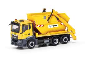 MAN  - TGS NN AK16 yellow - 1:87 - Herpa Trucks - H318433 - herpa318433 | Toms Modelautos