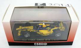   - SF14 2014 yellow/blue - 1:43 - Ebbro - 45118 - ebb45118 | Toms Modelautos