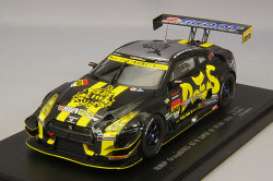 Nissan  - GT-R 2016 black/yellow - 1:43 - Ebbro - 45403 - ebb45403 | Toms Modelautos